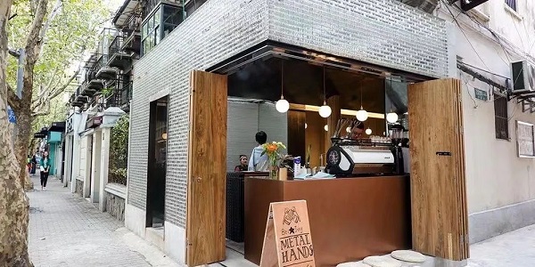 Metal Hands Shanghai coffee shop feature photo