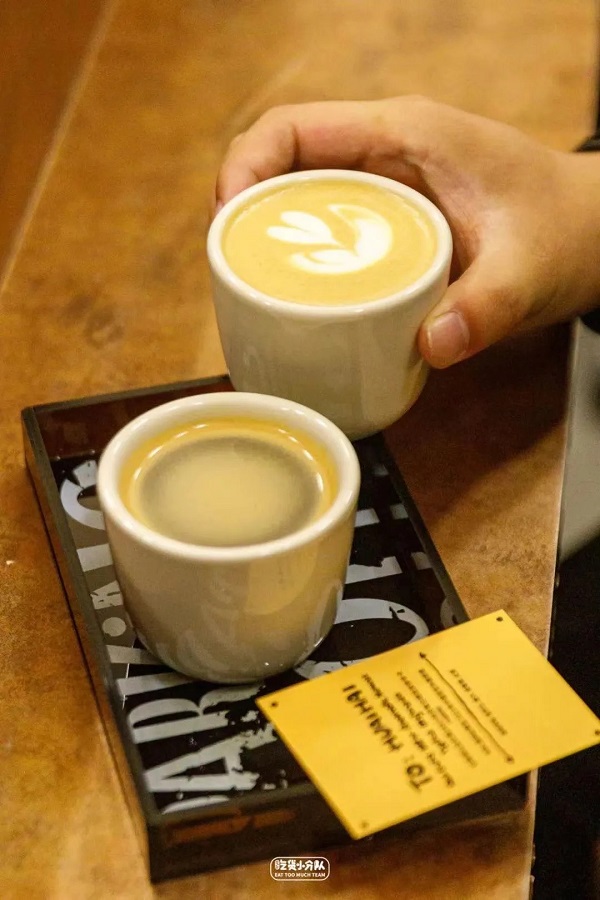 Parking Coffee on Shanghai's Middle Huaihai Road coffee walk
