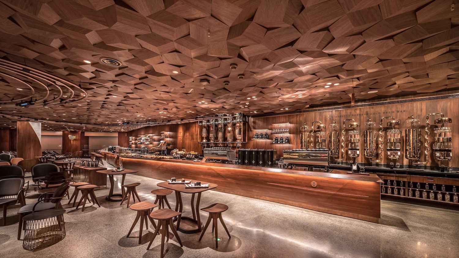 Starbucks Reserve Roastery Shanghai interior